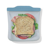 Silicone Reusable Bag Sandwich (28 oz) - Ocean Blue