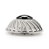 Stainless Steel Steamer with Extendable Handle
