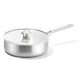 Stainless Steel Mira Series 3.3qt Saute And Lid