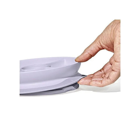 Stick & Stay Suction Divided Plate
