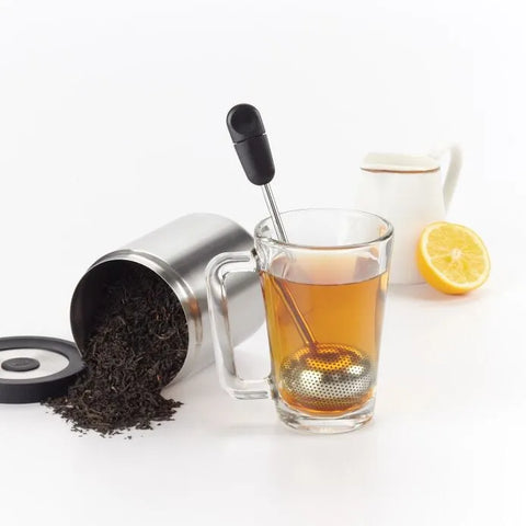 Twisting Tea Ball