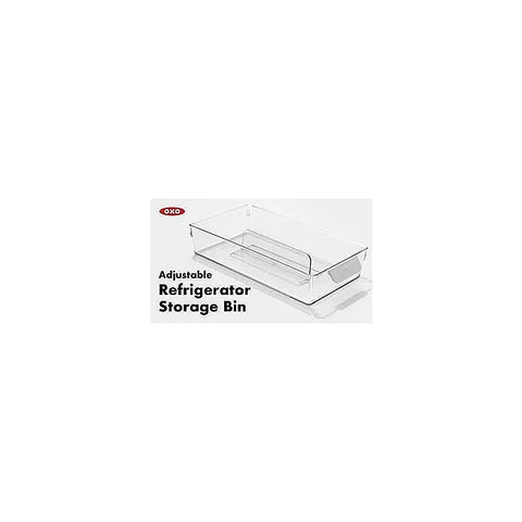 Adjustable Refrigerator Storage Bin