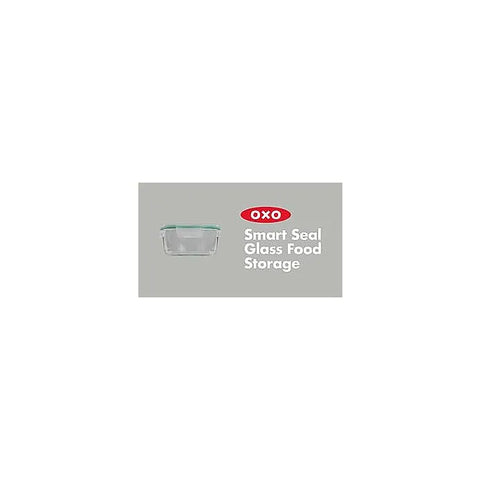 OXO Good Grips 8 Cup Smart Seal Glass Rectangle Container