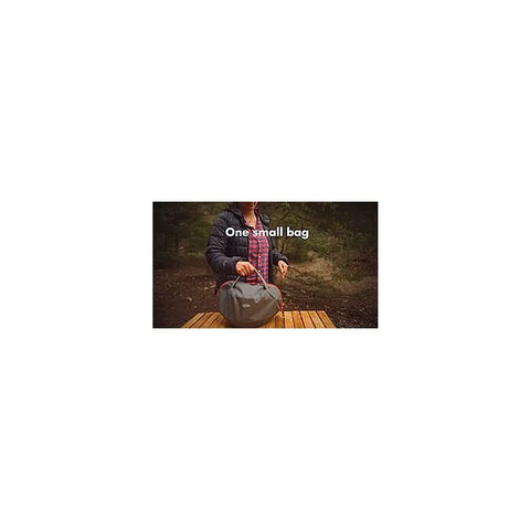 Outdoor Camp Cookware Set with Travel Bag