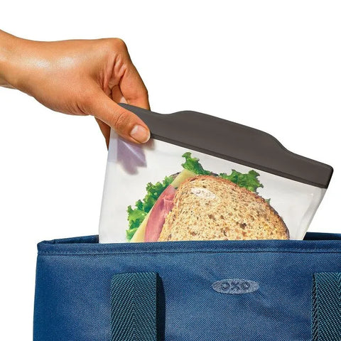 Outdoor Silicone Reusable Stand Up Bag Quart (32 oz)