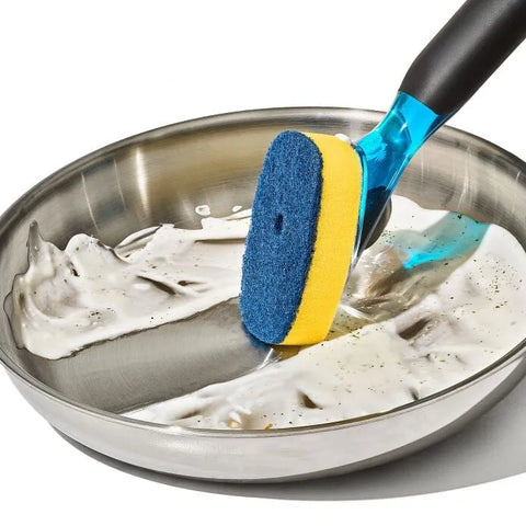 Soap Dispensing Dish Scrub