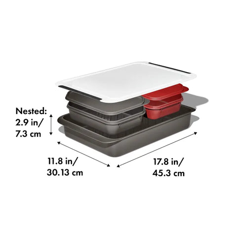 Outdoors Grilling Prep and Carry System