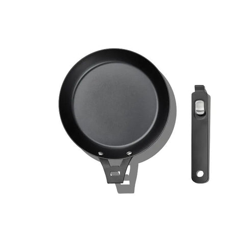 Carbon Steel With Removable Handle 8in Pan