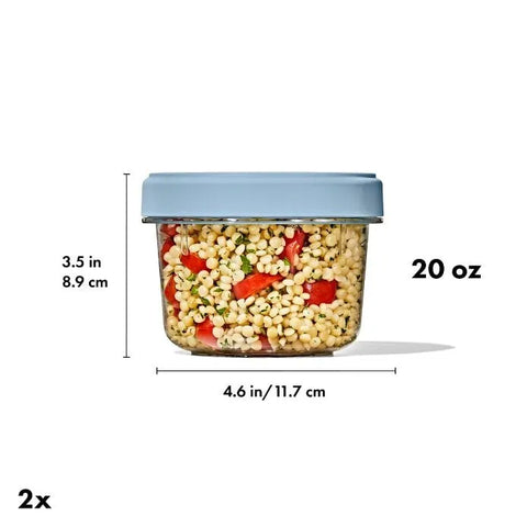 Twist & Stack Container (20 oz) – 2-Pack