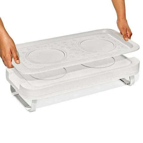 OXO Pet Adjustable Elevated Feeder
