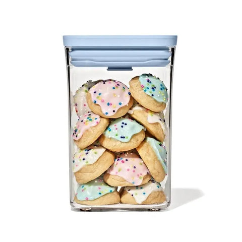 3-Piece POP Container Set with Mini Scoops - Sky Blue