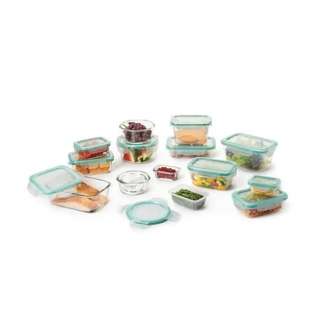 OXO Good Grips 30 Piece Smart Seal Glass & Plastic Container Set