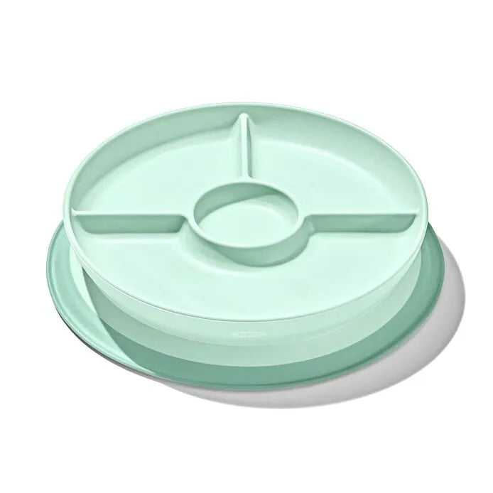 Stick & Stay Suction Divided Plate