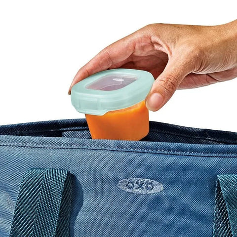 Baby Blocks Food Storage Containers (2 oz) - Opal